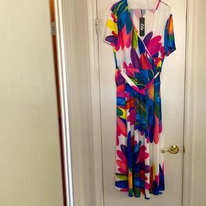 Beautiful faux wrap dress.